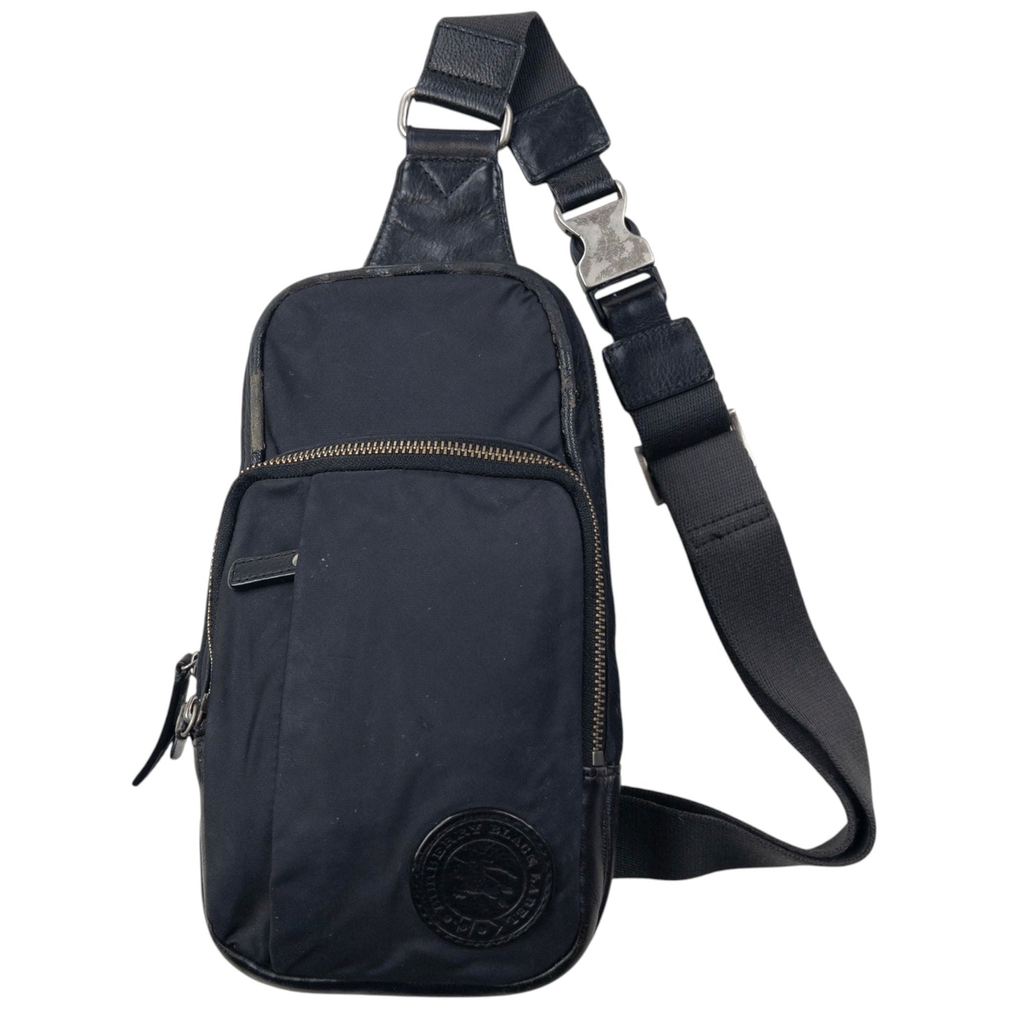 Vintage 2000s Burberry Black Label Sling Bag | O/S, Black