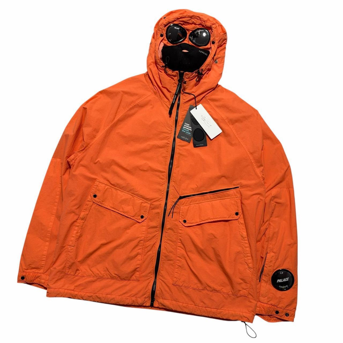 CP Company Palace La Mille Jacket | Large, Orange