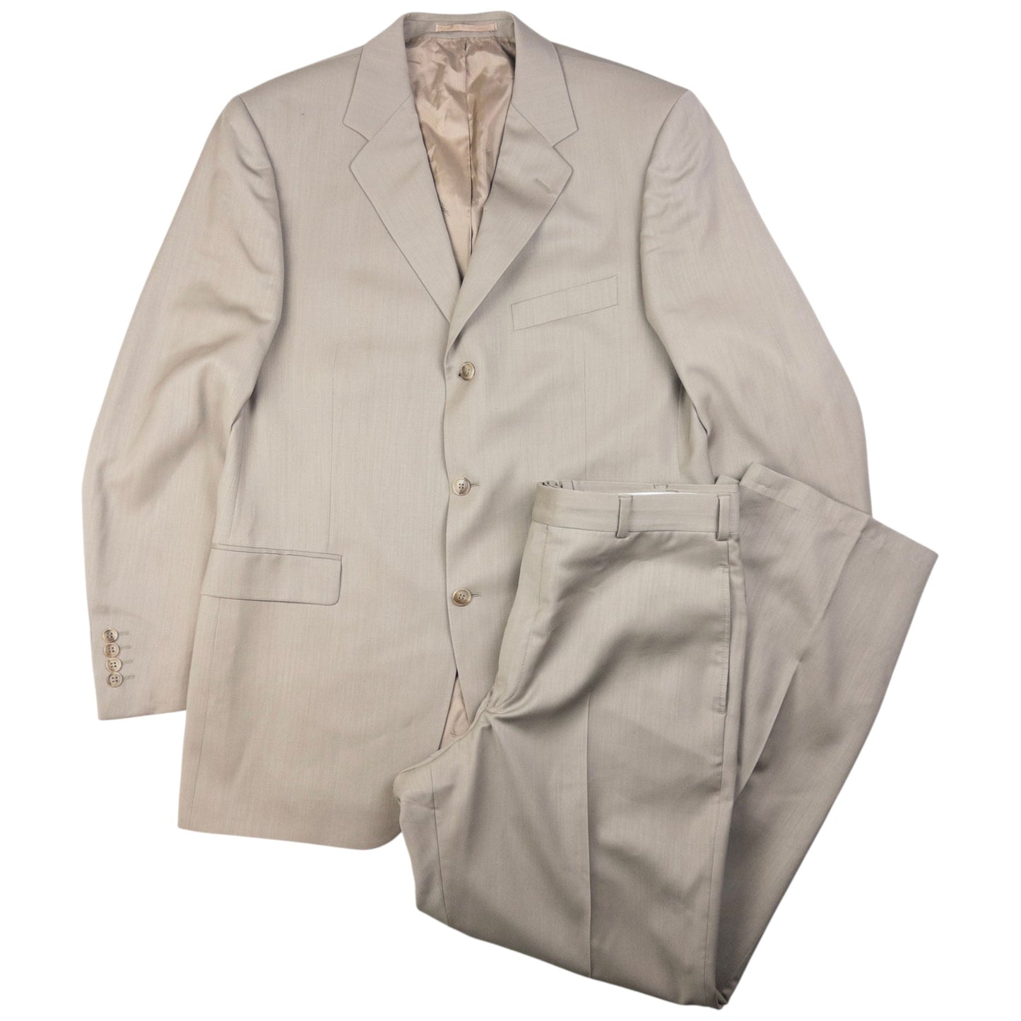 Vintage YSL Yves Saint Laurent Jacket & Trousers Suit Set Size L