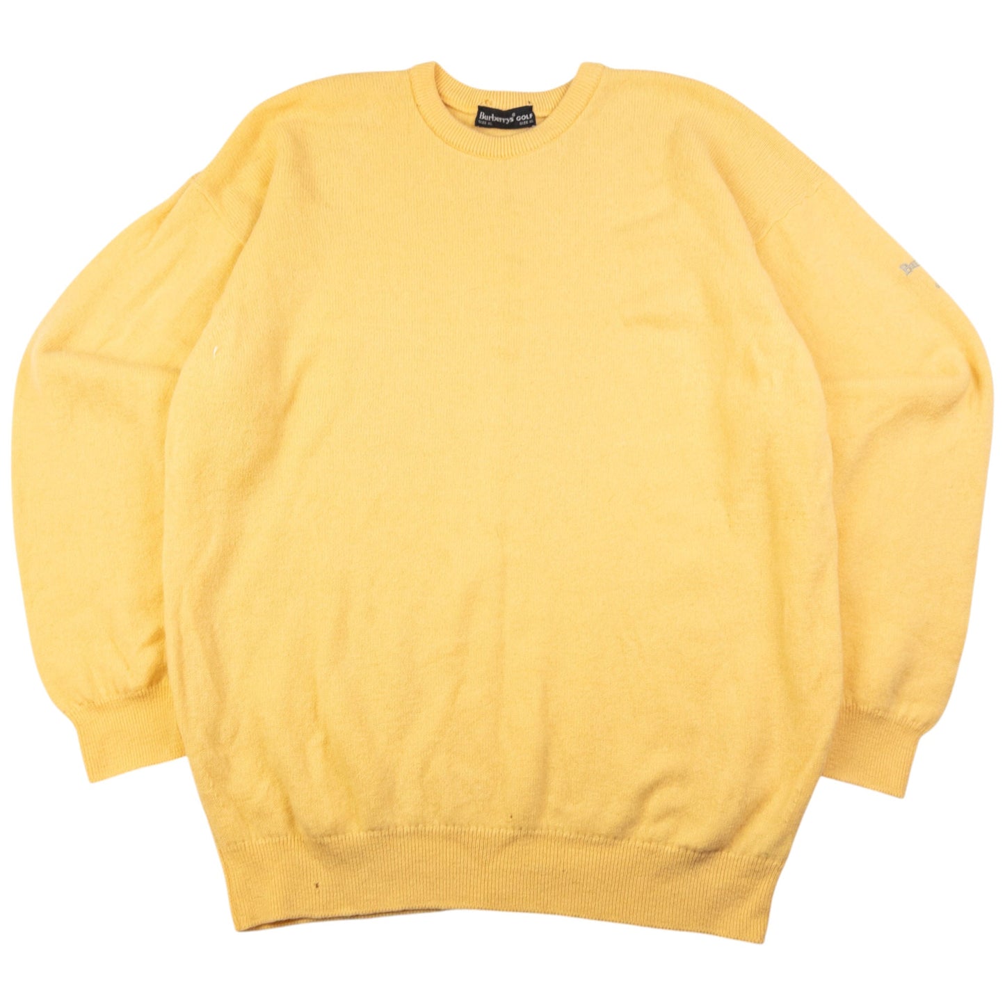 Vintage Burberry Golf Wool Jumper Size L