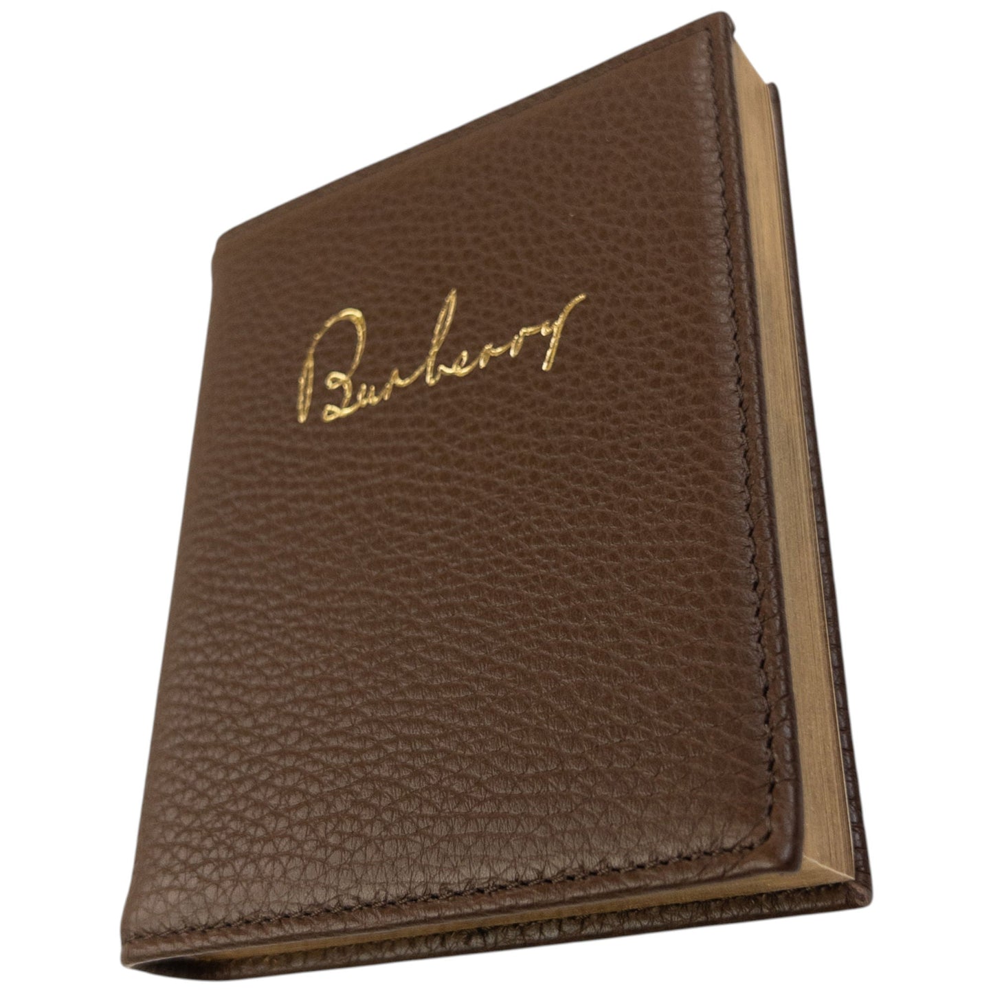 Vintage 2000s Burberry Leather Bound Notebook | O/S, Multicoloured