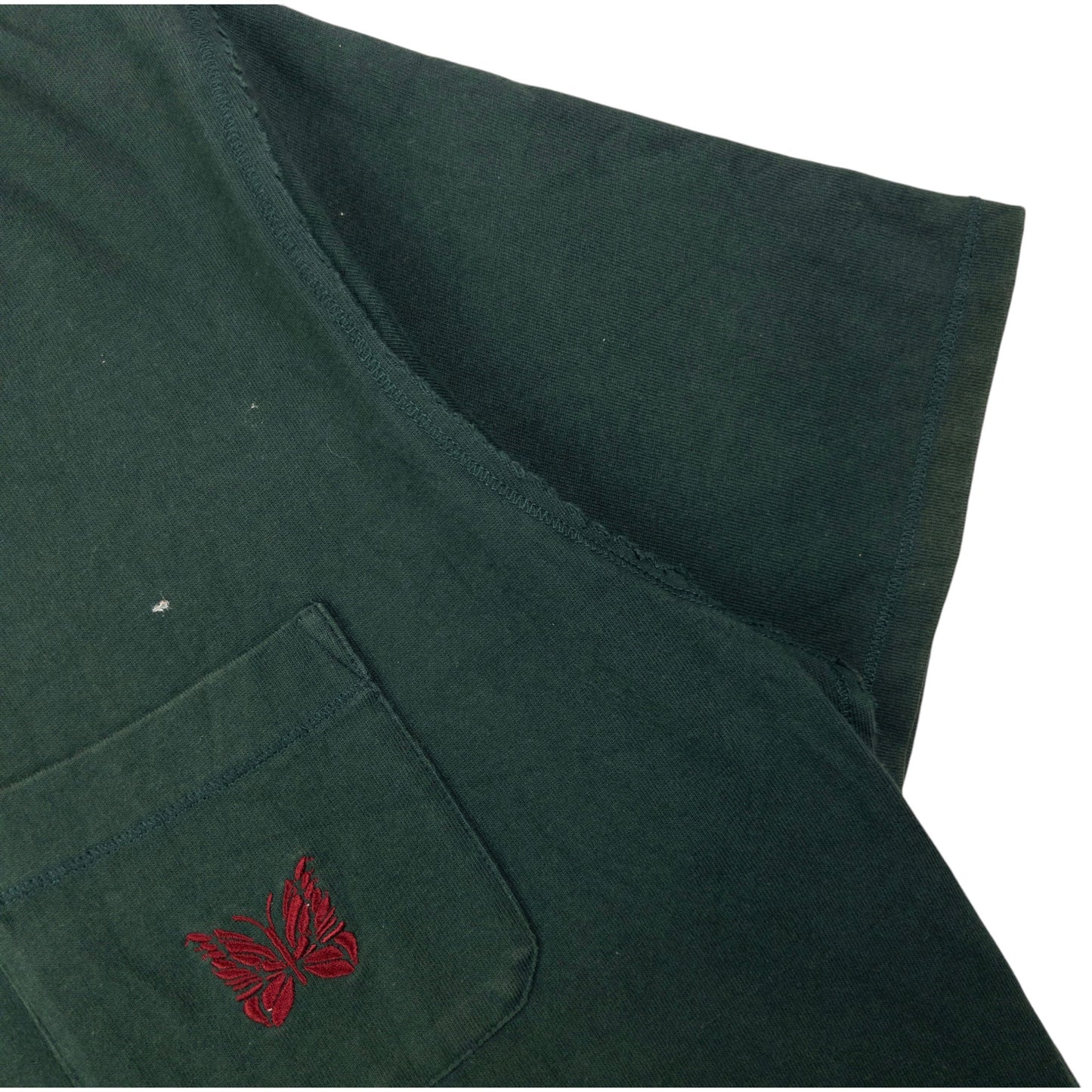 Vintage Needles Embroidered T Shirt Size L