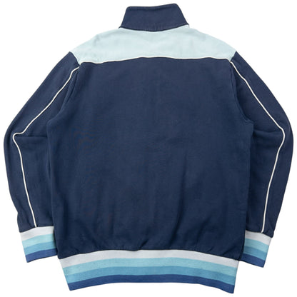 Vintage 2000s YSL Yves Saint Laurent Zip Up Sweatshirt Size M | Medium, Blue