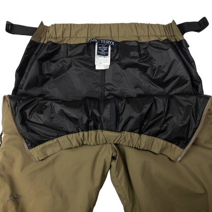 Vintage Arcteryx LEAF Windstopper Full Zip Trousers Size M