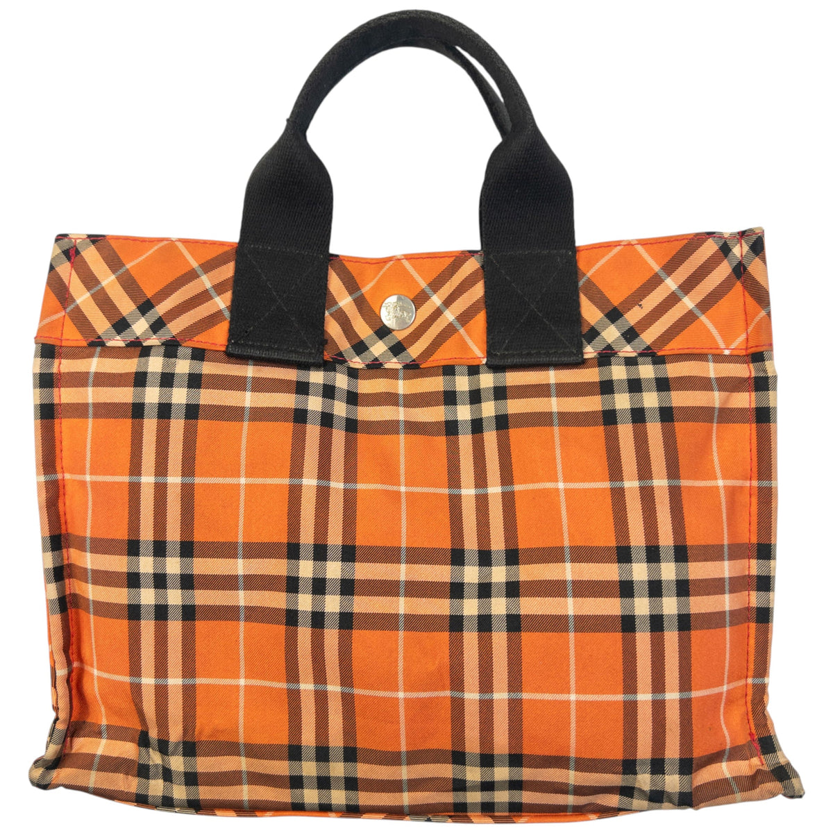 Vintage 2000s Burberry Blue Label Nova Check Handbag | O/S, Multicoloured
