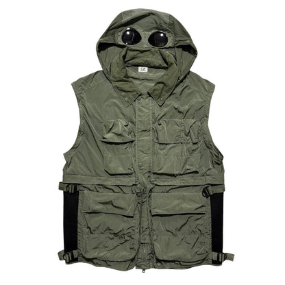 CP Company Chrome-R Transformable Jacket | Large, Olive