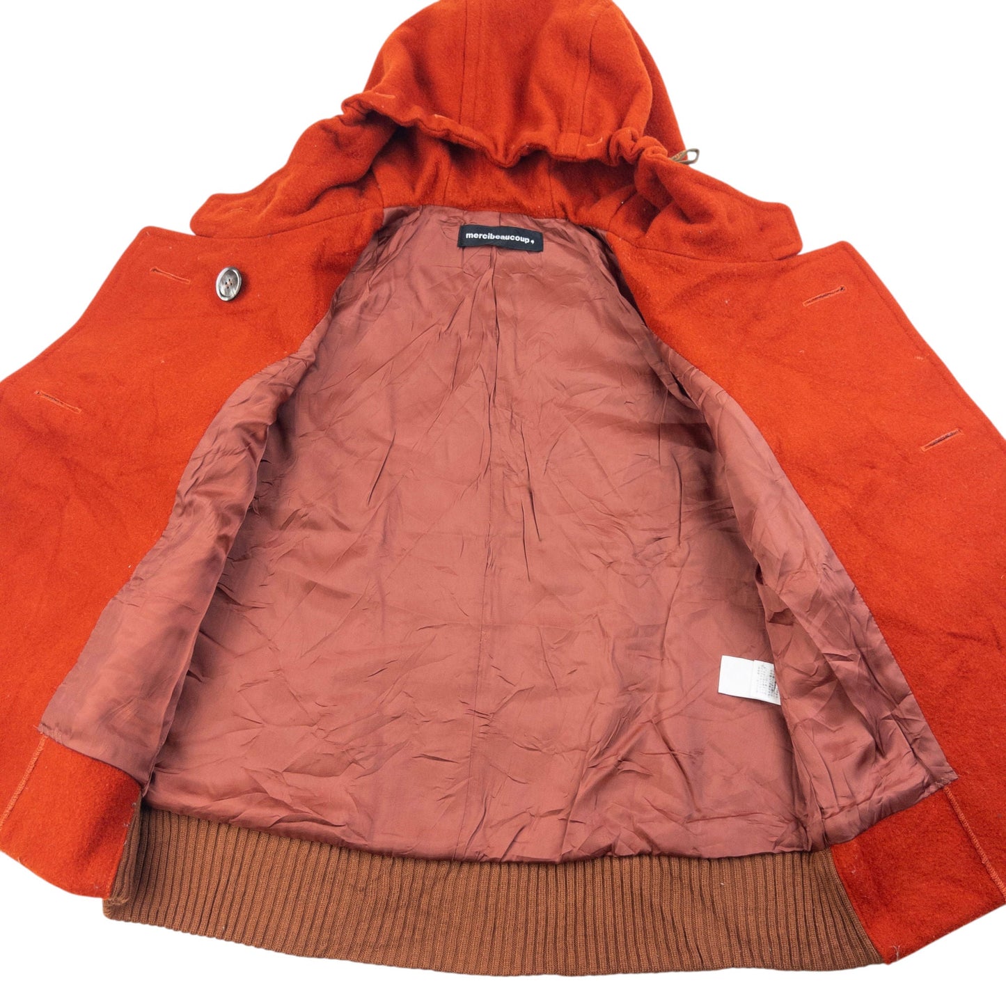 Vintage 2000s Mercibeaucoup By Issey Miyake Wool Jacket Womens Size S | Small, Orange