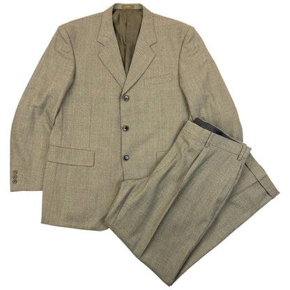 Vintage 90s Yohji Yamamoto A.A.R Jacket & Trousers Suit Set Size XXL | XXL, Beige