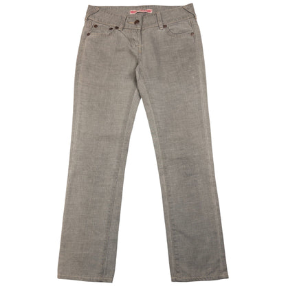 Vintage Evisu Donna Embroidered Japanese Denim Jeans Womens Size W28