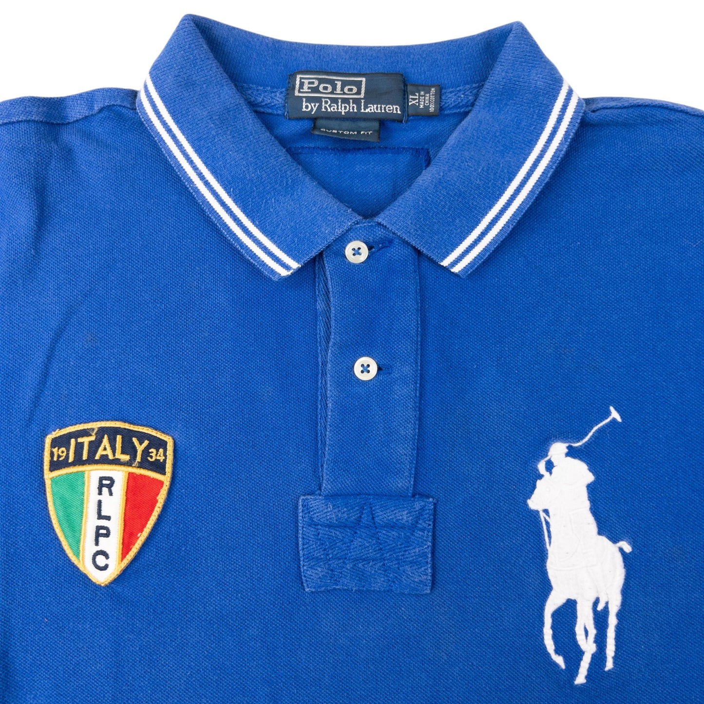 Vintage Polo Ralph Lauren Italy Polo Shirt Size XL