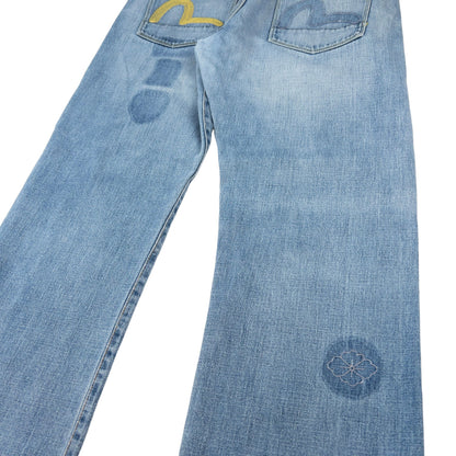 Vintage Evisu Double Gull Japanese Denim Jeans Size W34