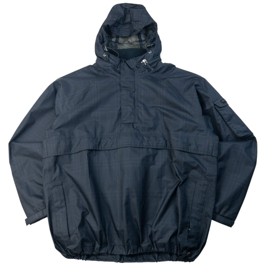 Vintage 2000s Burberry Nova Check Goretex Q Zip Jacket Size XL | XL, Black