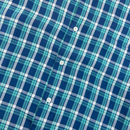 Vintage 90s Comme Des Garçons Robe De Chambre Button Up Shirt Size L | Large, Blue