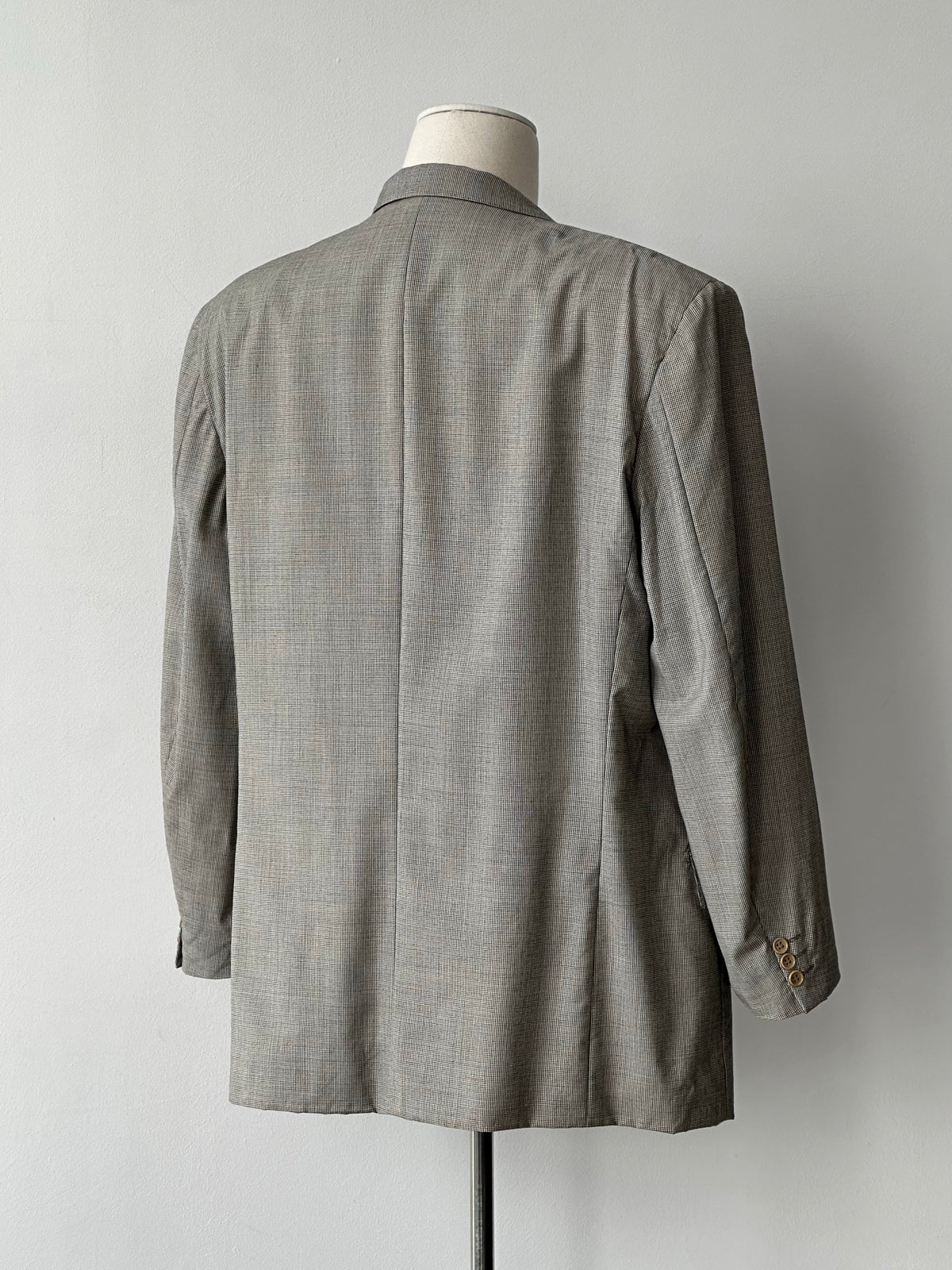 Canali 1980s Pure Wool Double Breasted Blazer - 48L