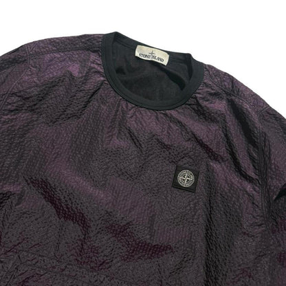 Stone Island Poly Fram Nylon Pullover | Medium, Purple