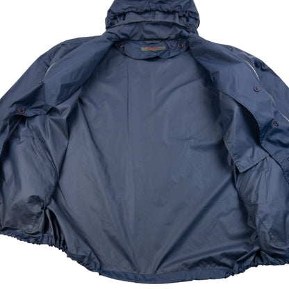 Vintage 90s Katharine Hamnett Zip Up Jacket Size L | Large, Navy