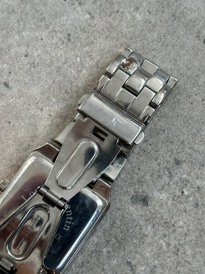 Vintage 2000s Square Stainless Steel Watch