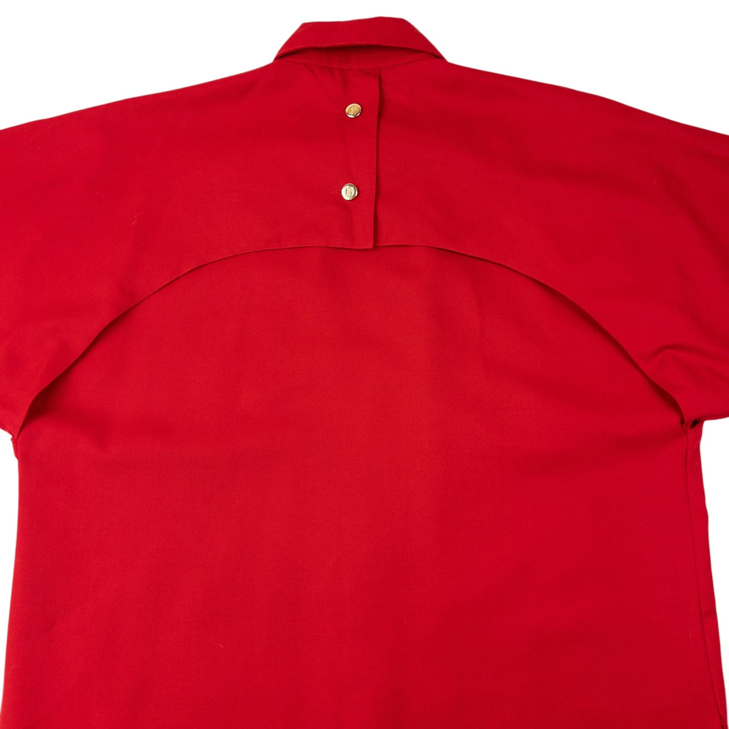 Vintage 80s Burberry Longline Jacket Womens Size L | Large, Red