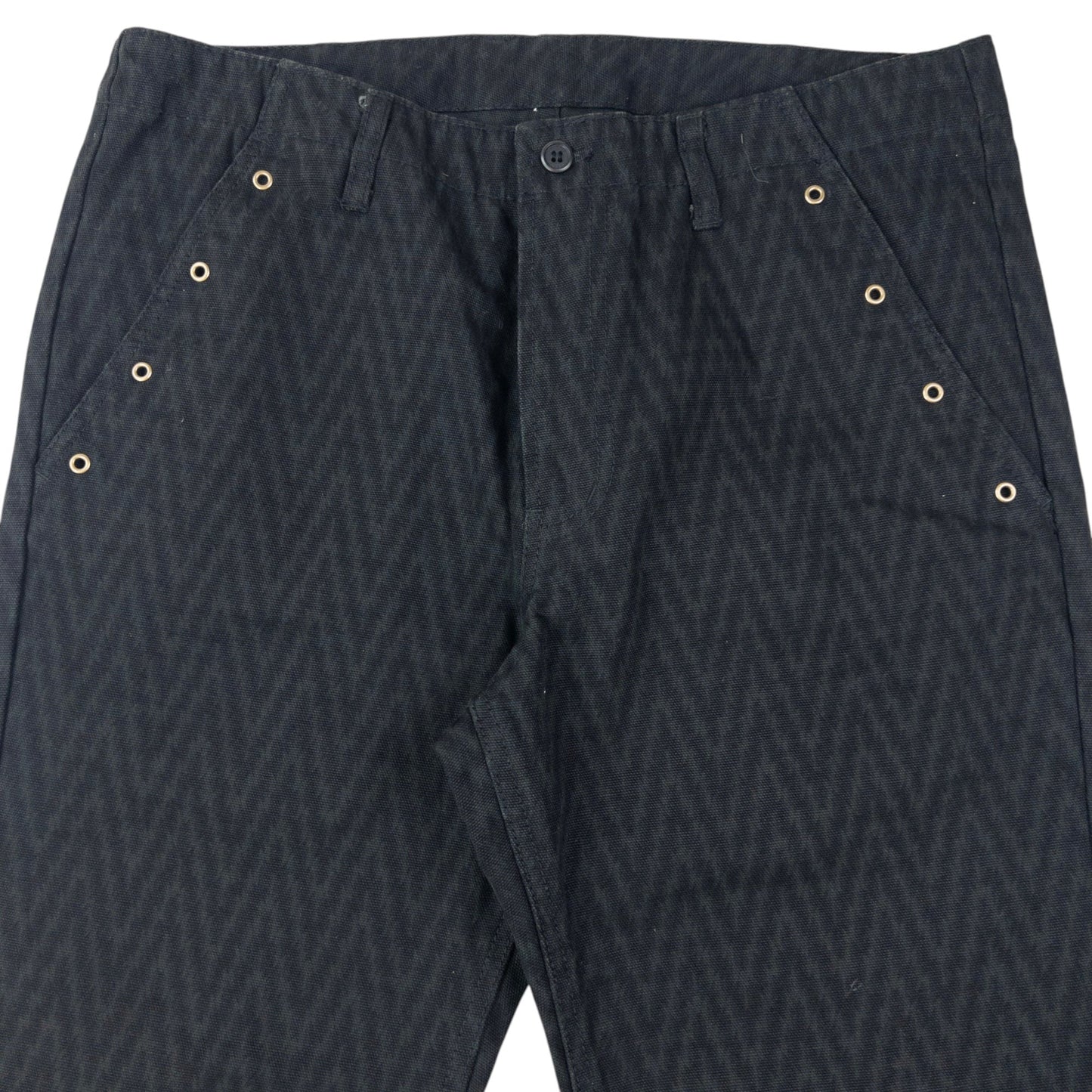 Vintage 2000s PPFM Zig-Zag Pattern Denim Jeans Size W31 | W31, Black