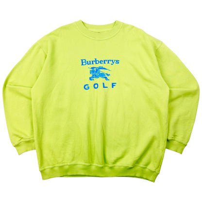 Vintage Burberry Golf Embroidered Sweatshirt Size XL