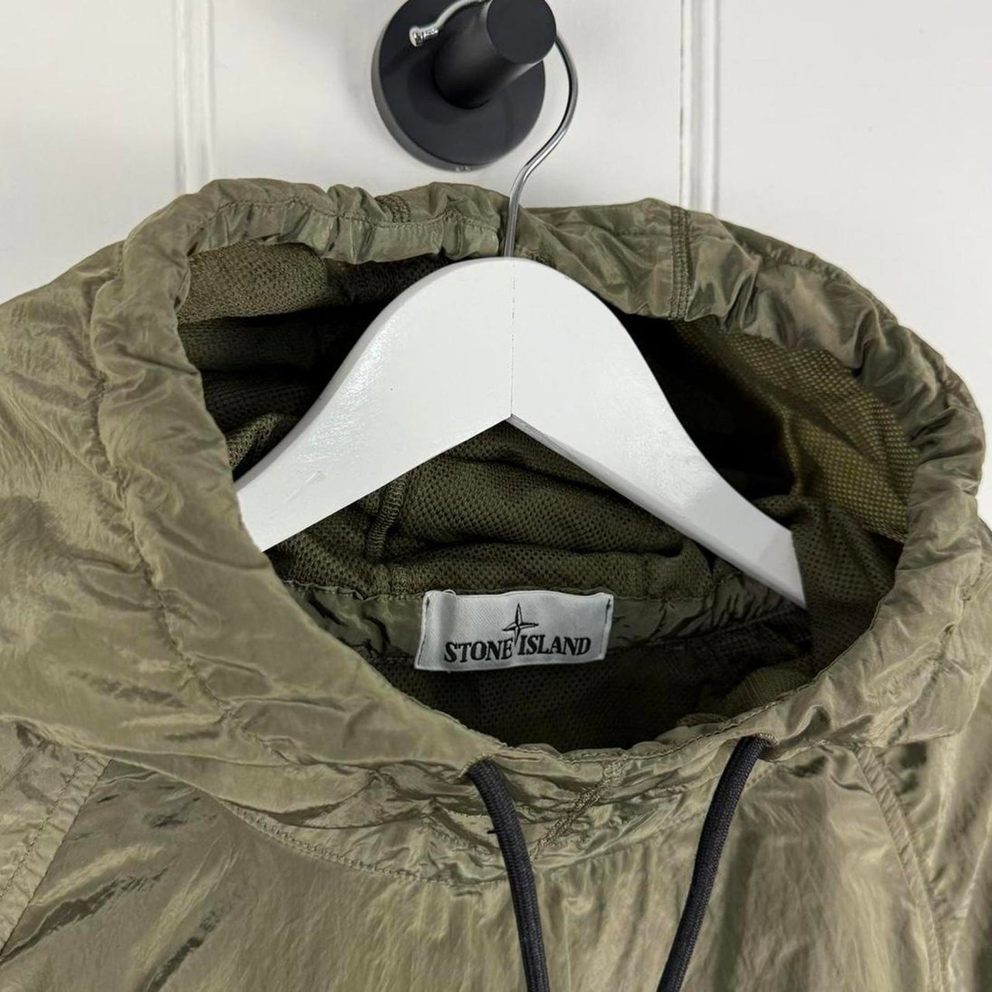 Stone Island Nylon Metal Smock Pullover Olive (S) | Small, Olive