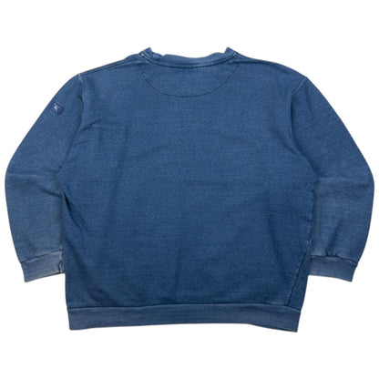 Vintage Burberry Blues Embroidered Sweatshirt Size L