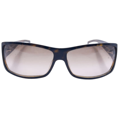 Vintage Burberry Nova Check Embossed Tortoise Shell Sunglasses