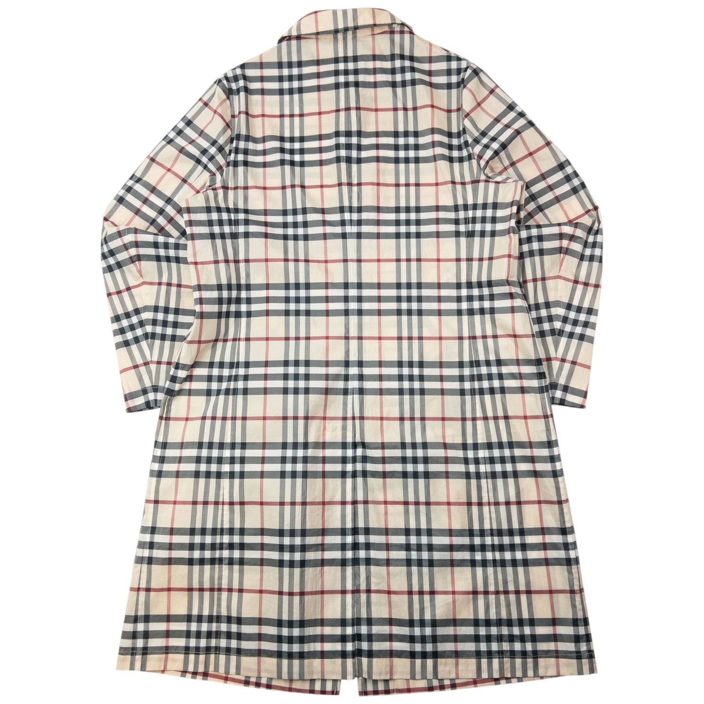 Vintage 2000s Burberry Nova Check Rain Jacket Womens Size M | Medium, Beige, Black, Red