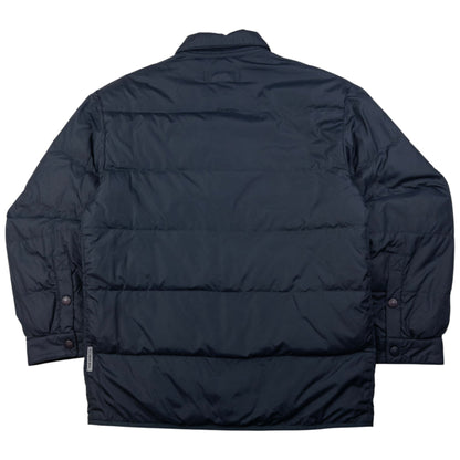 Vintage Armani Jeans Button Up Puffer Jacket Size L