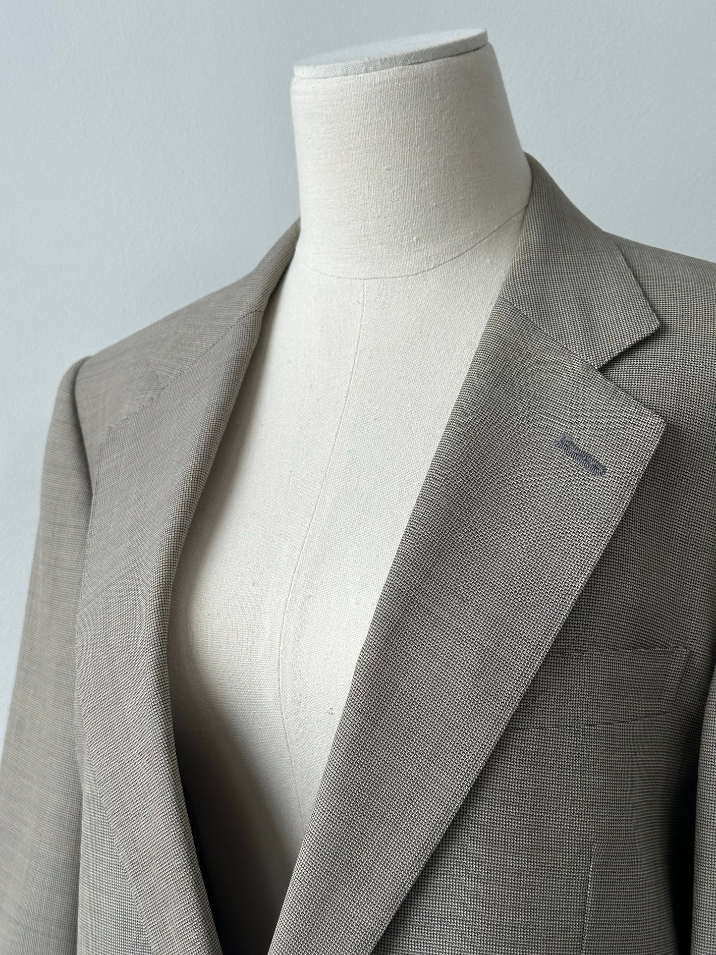 Burberry 1990s Pure Wool Single Breasted Suit - M/W32