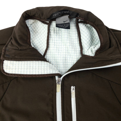 Vintage Nike Fleece Lined Zip Up Jacket Womens Size M