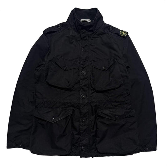 Stone Island Shoulder Badge David-TC Jacket | XL, Black