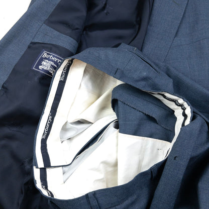 Vintage Burberry Jacket & Trousers Suit Set Size XL