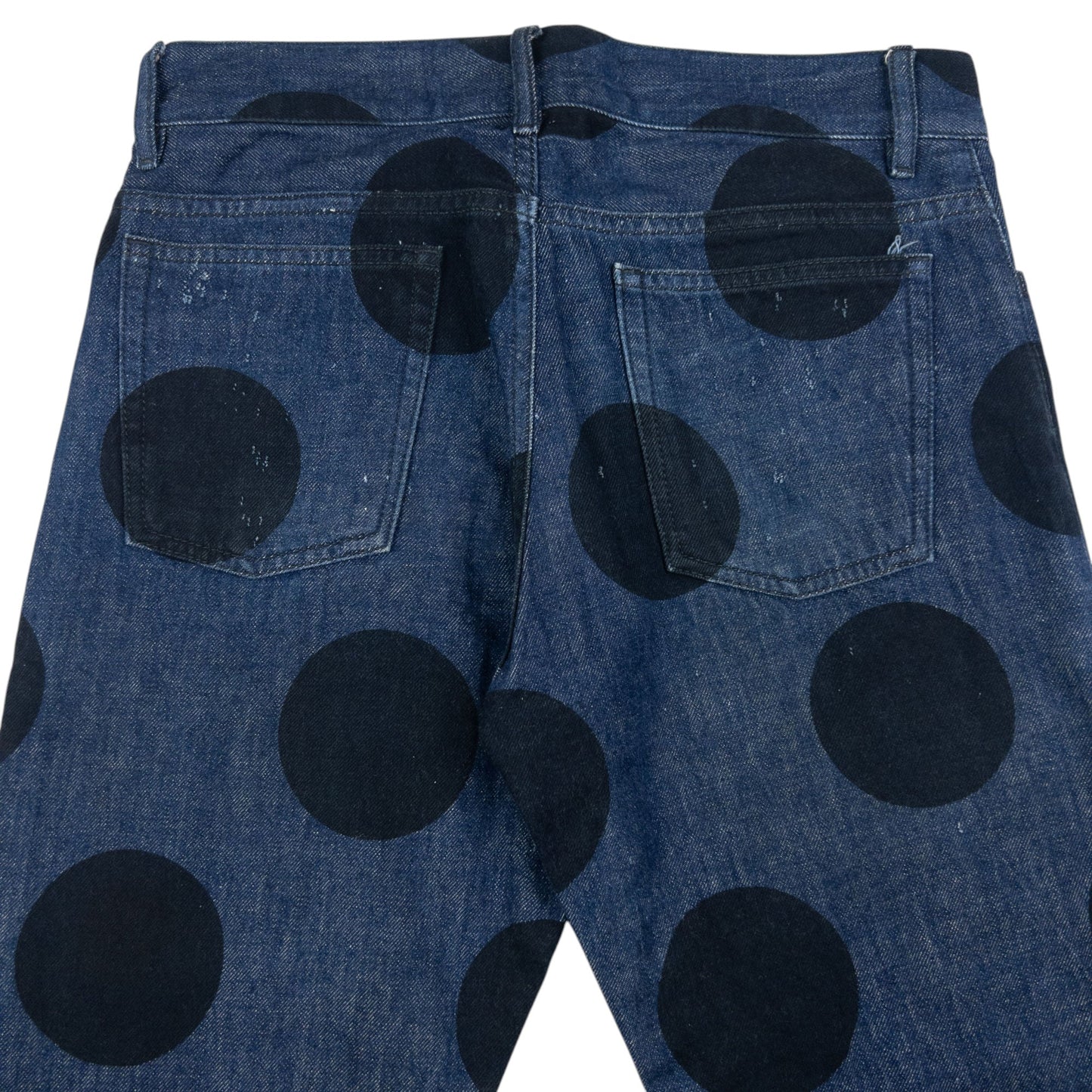 Vintage Yohji Yamamoto Polka Dot Denim Jeans Size W29