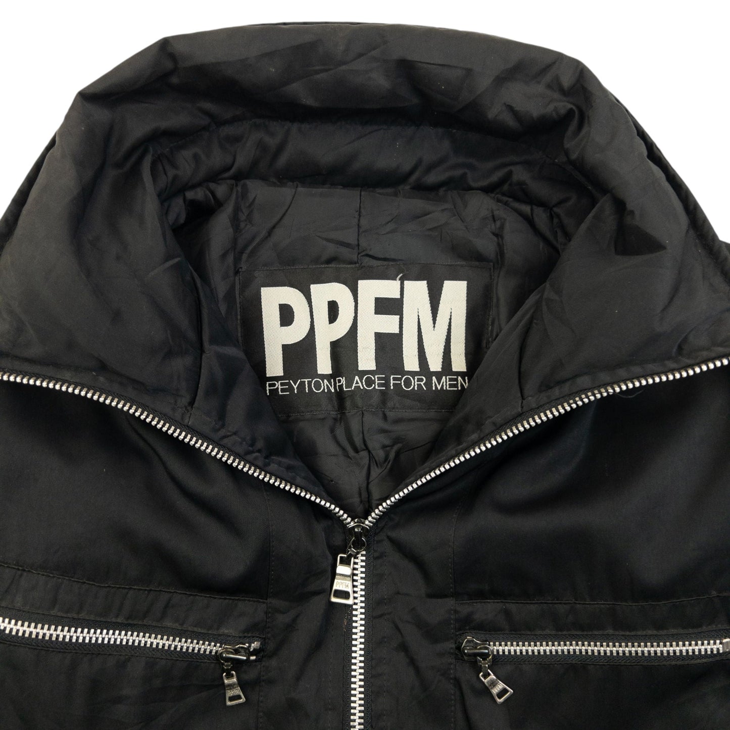 Vintage 2000s PPFM Padded Zip Up Jacket Size XS | XS, Black