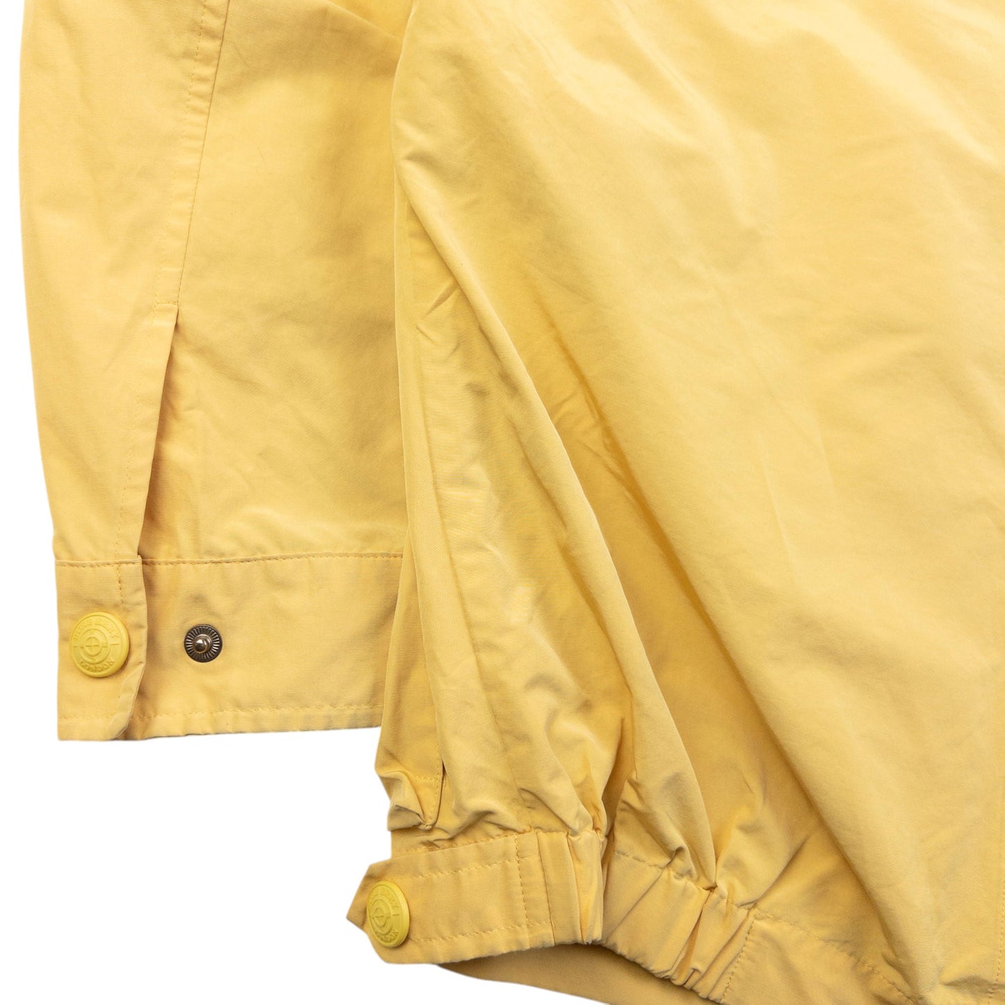 Vintage 2000s Burberry Zip Up Cargo Jacket Size S | Small, Yellow