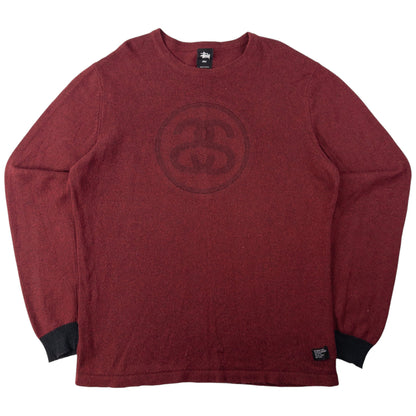 Vintage Stussy Knit Jumper Size L