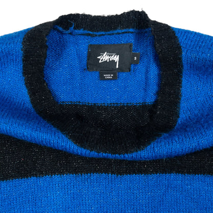 Stussy Striped Knit Jumper Size M