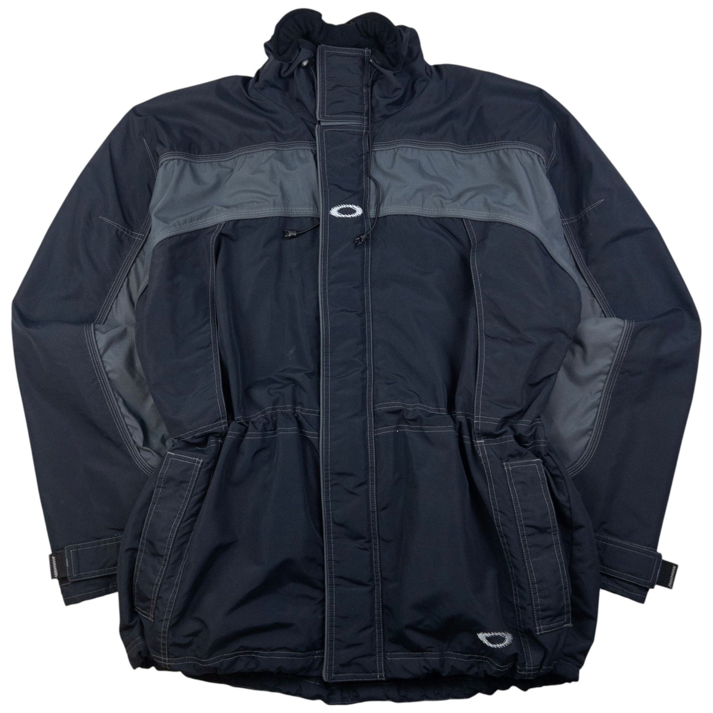 Vintage Oakley Zip Up Snowboarding Jacket Size XL