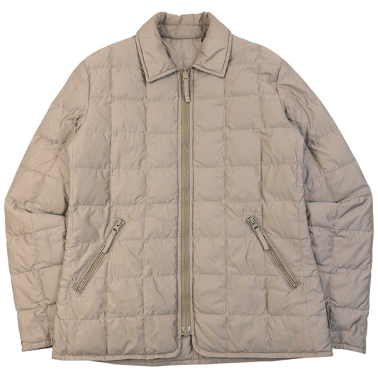Vintage 2000s Armani Jeans Reversible Quilted Jacket Womens Size S | Small, Beige