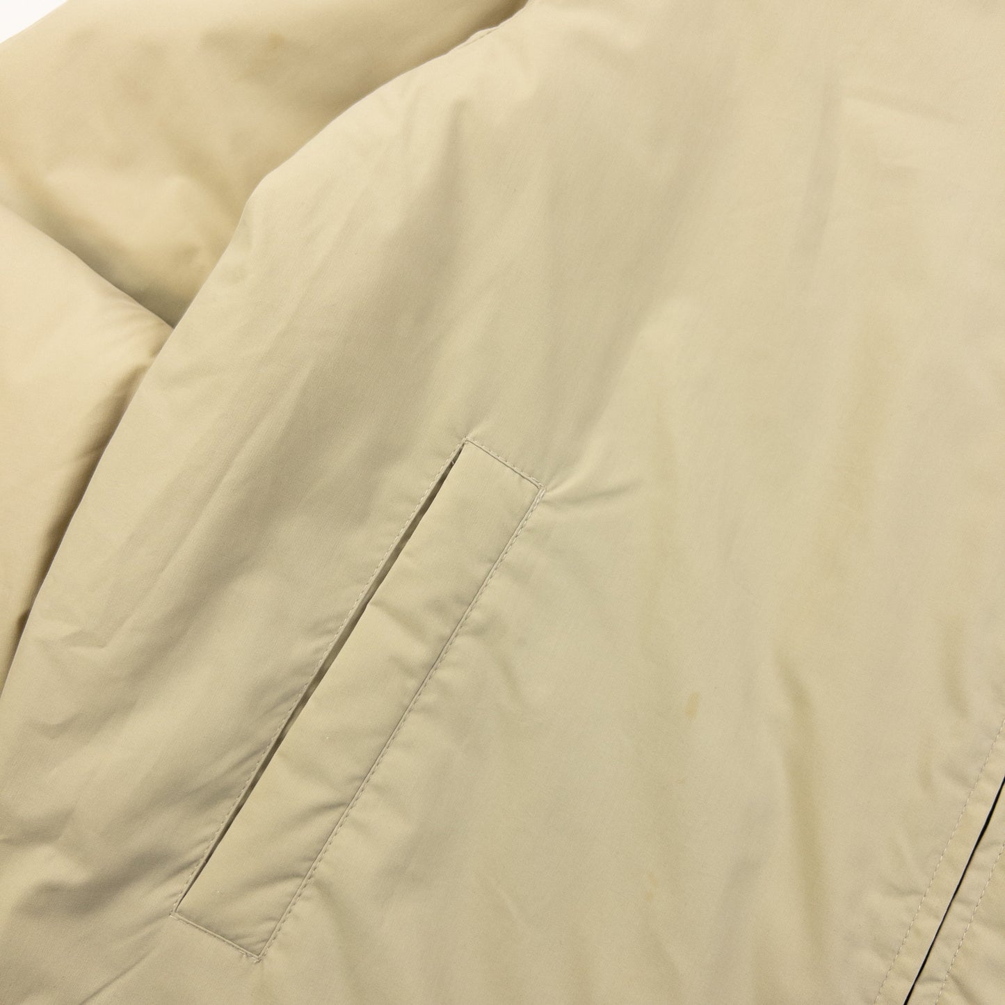 Vintage 2000s YSL Yves Saint Laurent Padded Zip Up Jacket Size L | Large, Beige