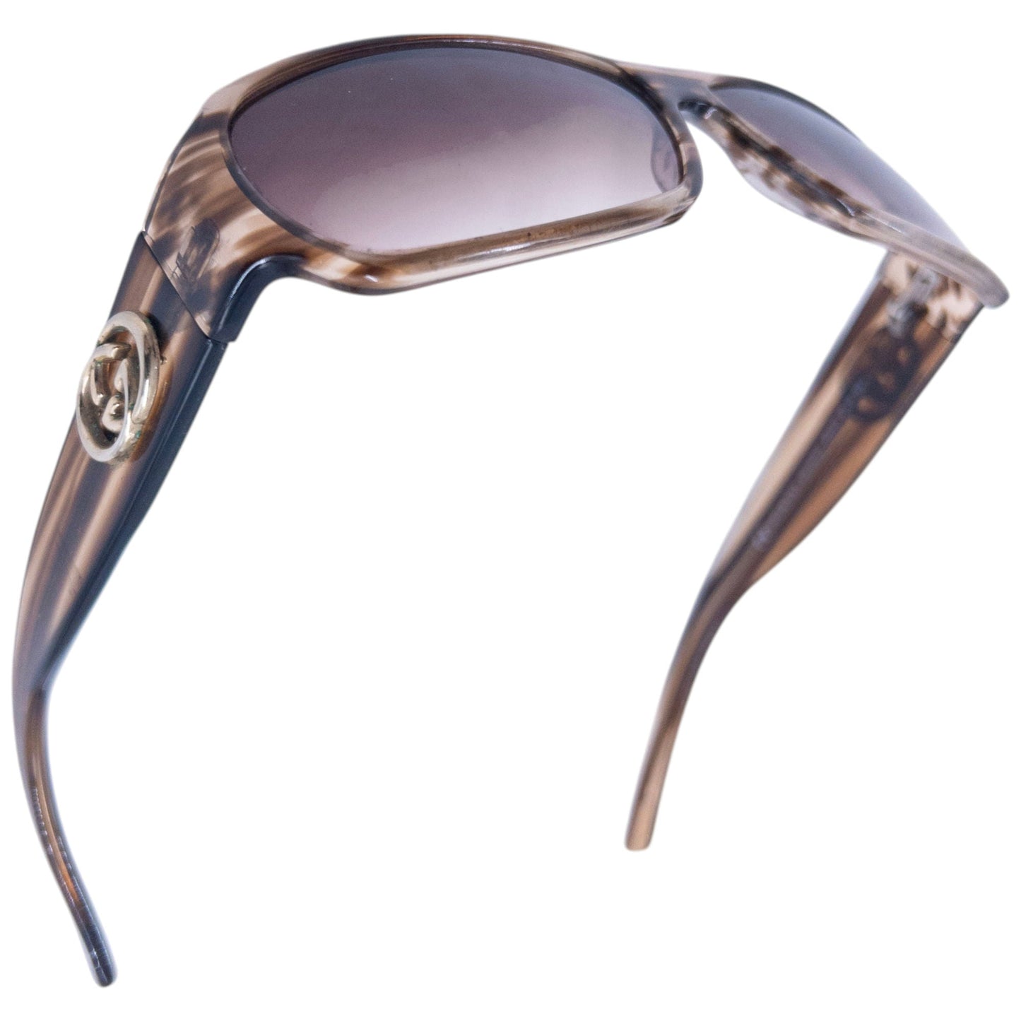 Vintage 2000s Gucci By Tom Ford Pattern Sunglasses | O/S, Brown