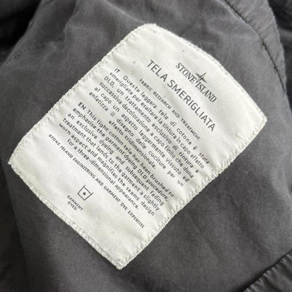 Stone Island Tela Smerigliata Overshirt Jacket Black (XL) | Extra Large, Black
