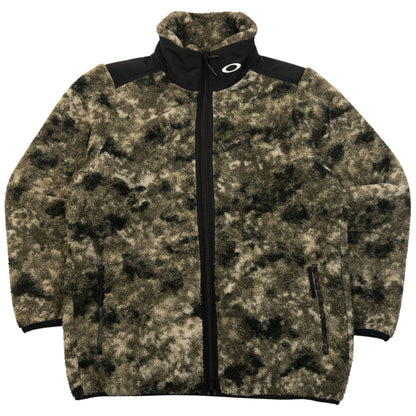 Oakley Zip Up Camo Fleece Jacket Size S | Small, Camo