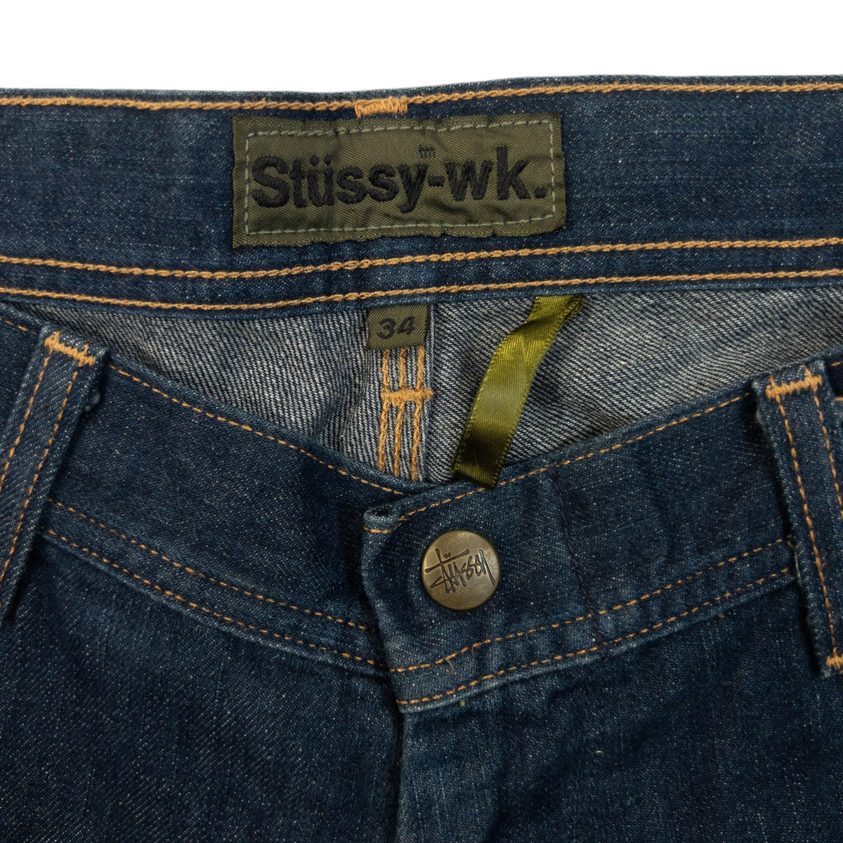 Vintage 2000s Stussy Denim Jeans Size W33 | W33, Blue