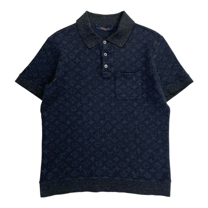 Louis Vuitton Monogram Polo Shirt, Size XS | Louis vuitton, Navy