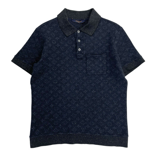 Louis Vuitton Monogram Polo Shirt, Size XS | Louis vuitton, Navy