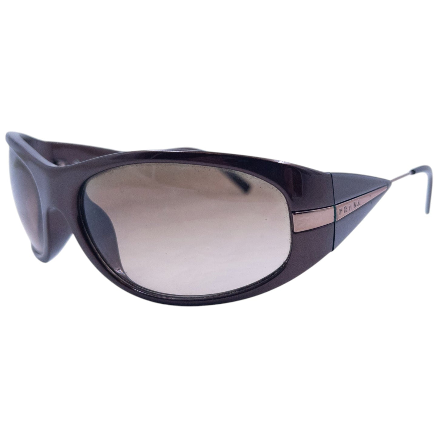 Vintage 2000s Prada Sunglasses | O/S, Brown