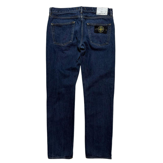 Stone Island Denim Jeans | W34, Dark Blue