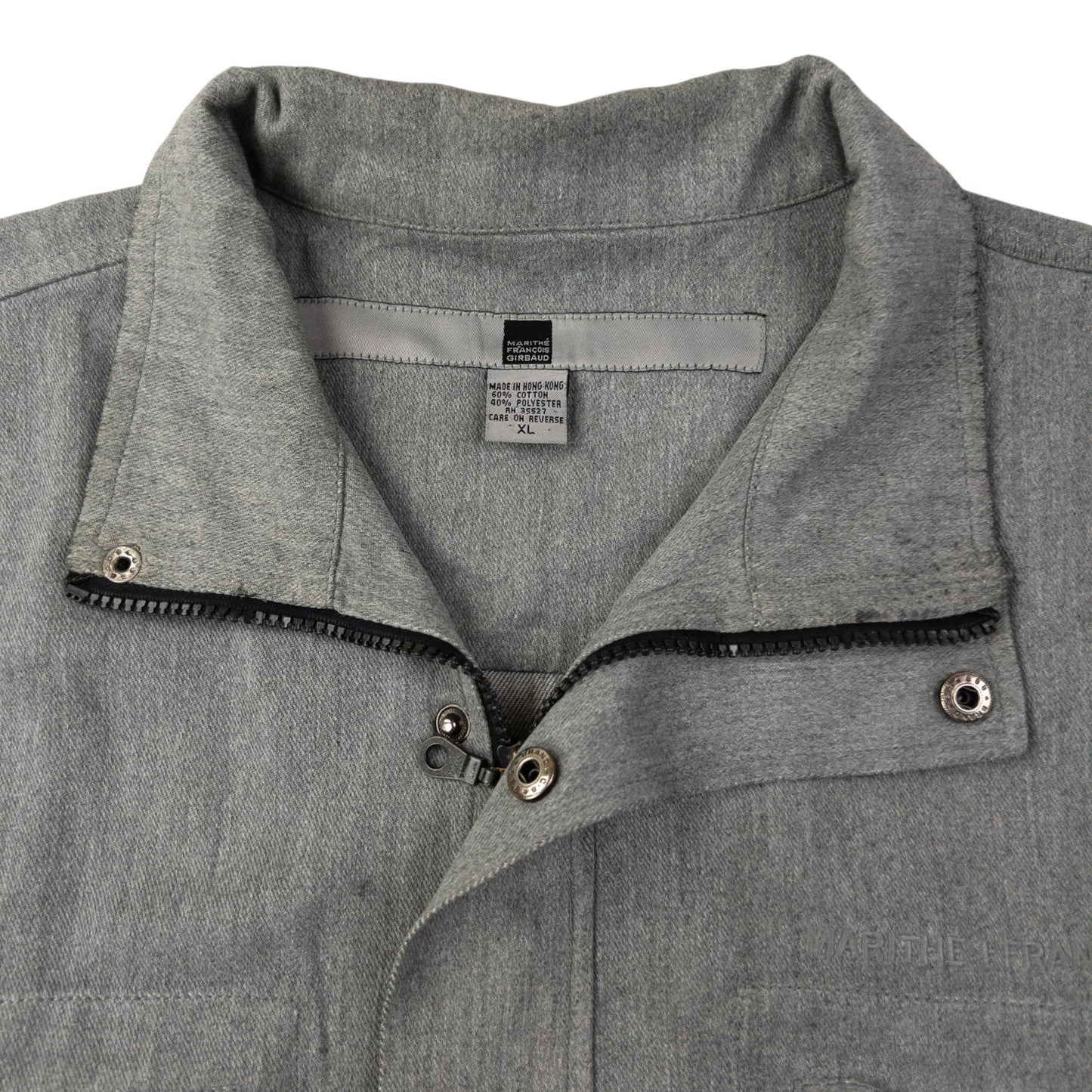 Vintage Marithe + Francois Girbaud Zip Up Jacket Size XL